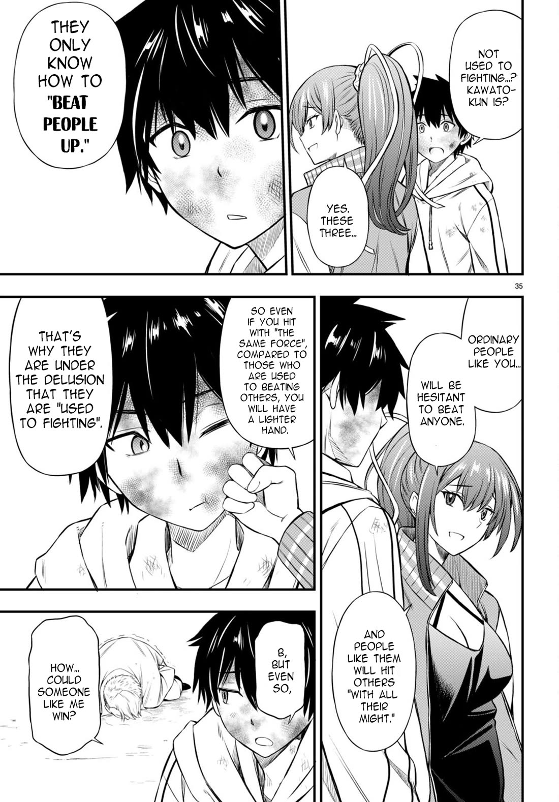 The Story of Being Taught How to Fight by a Delinquent Gyaru chapter 1 page 38