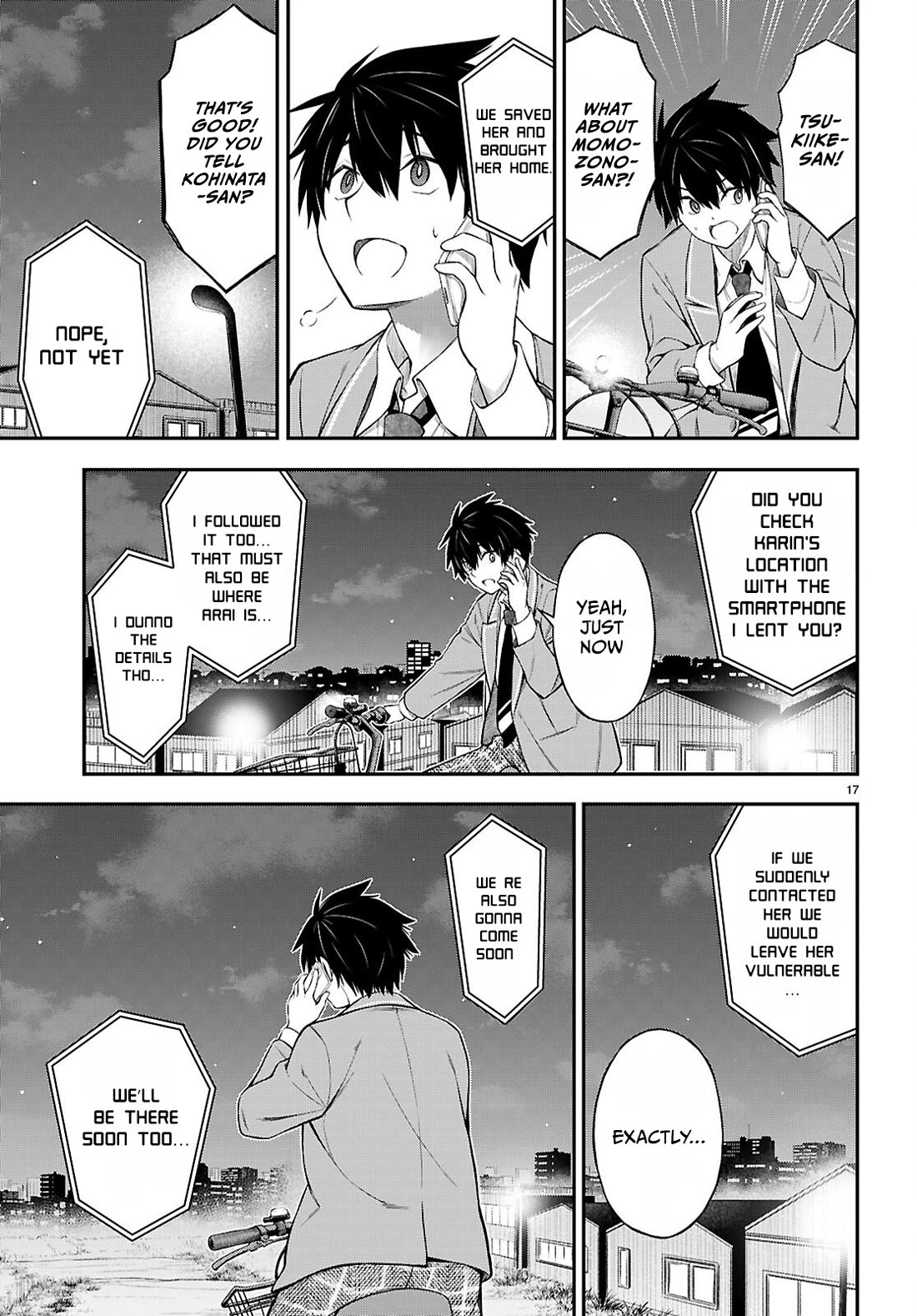 The Story of Being Taught How to Fight by a Delinquent Gyaru chapter 10 page 17