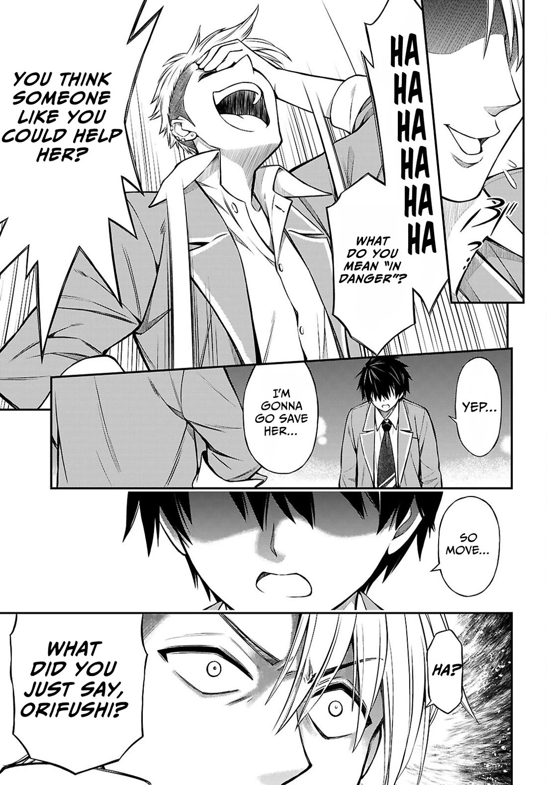 The Story of Being Taught How to Fight by a Delinquent Gyaru chapter 10 page 21