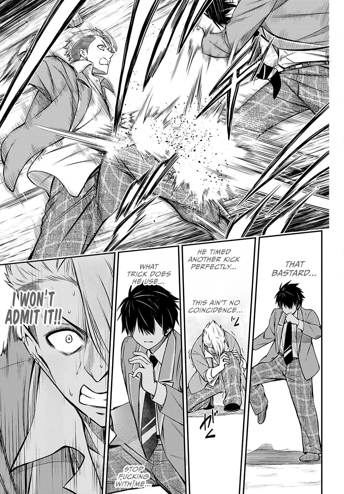 The Story of Being Taught How to Fight by a Delinquent Gyaru chapter 10 page 23