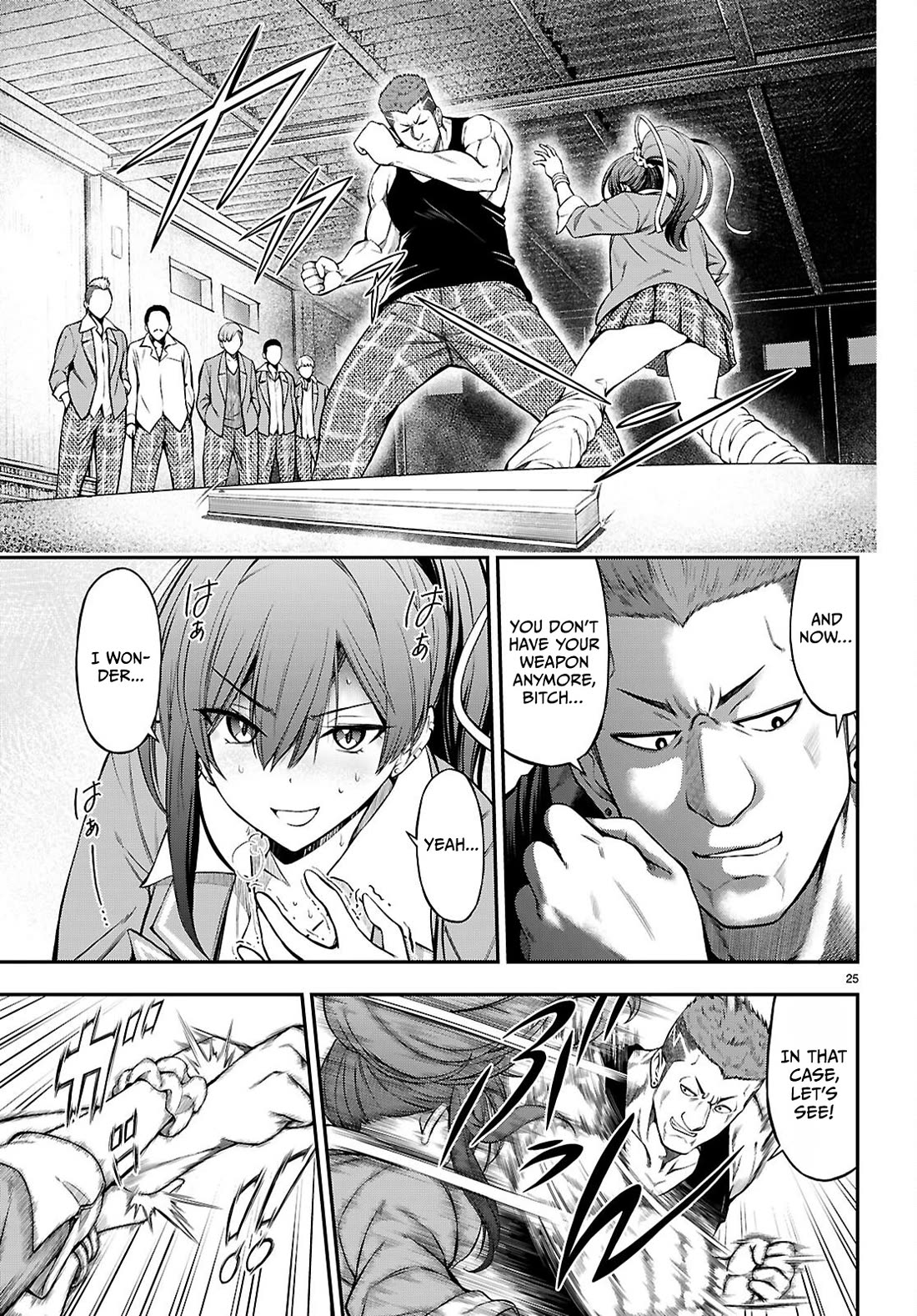 The Story of Being Taught How to Fight by a Delinquent Gyaru chapter 10 page 25