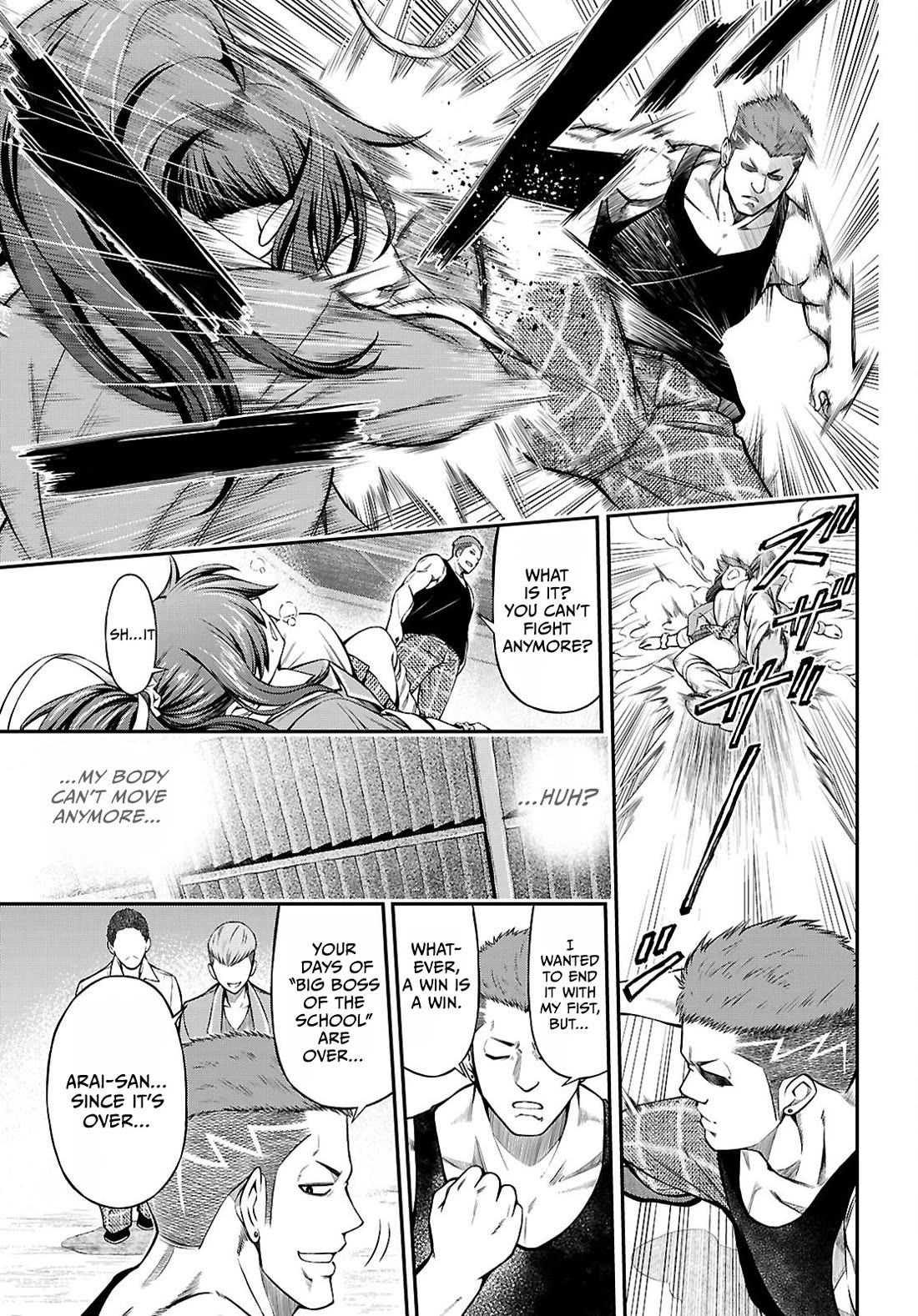 The Story of Being Taught How to Fight by a Delinquent Gyaru chapter 10 page 27