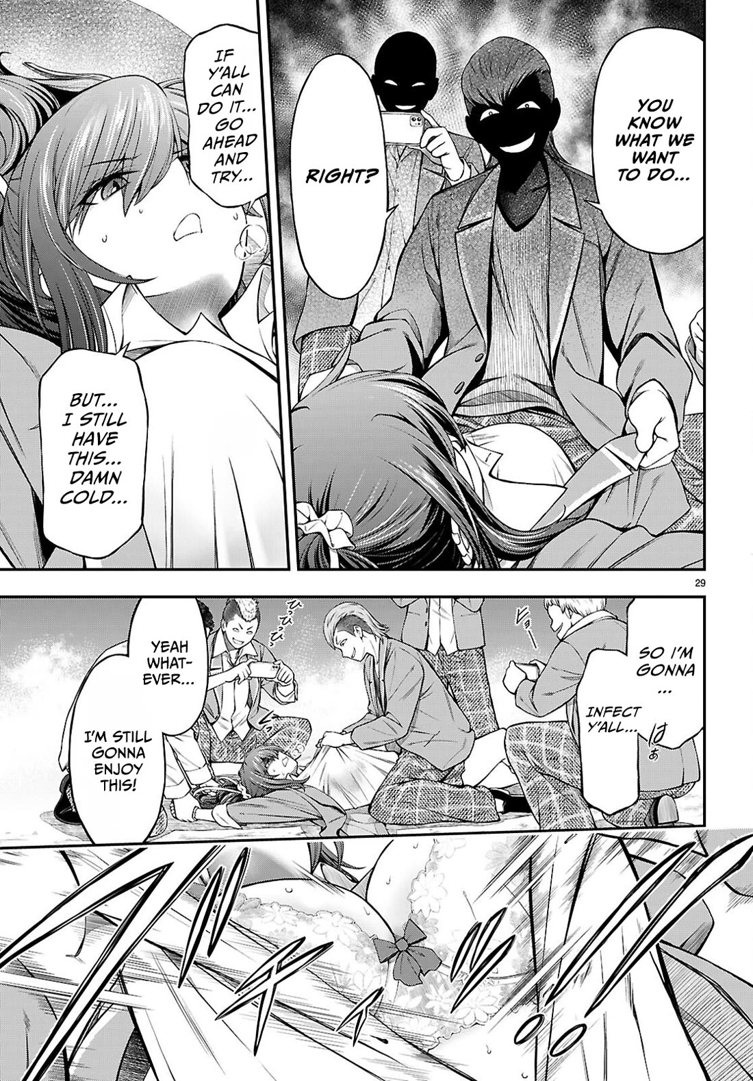 The Story of Being Taught How to Fight by a Delinquent Gyaru chapter 10 page 29