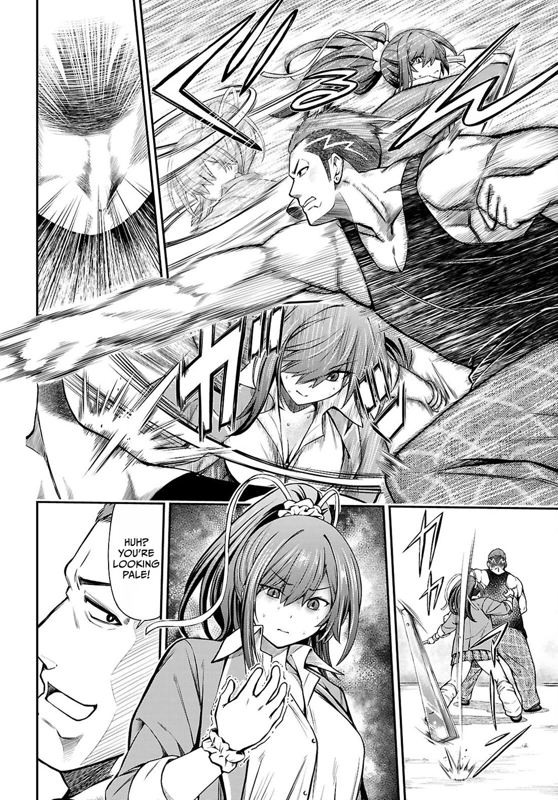 The Story of Being Taught How to Fight by a Delinquent Gyaru chapter 10 page 4