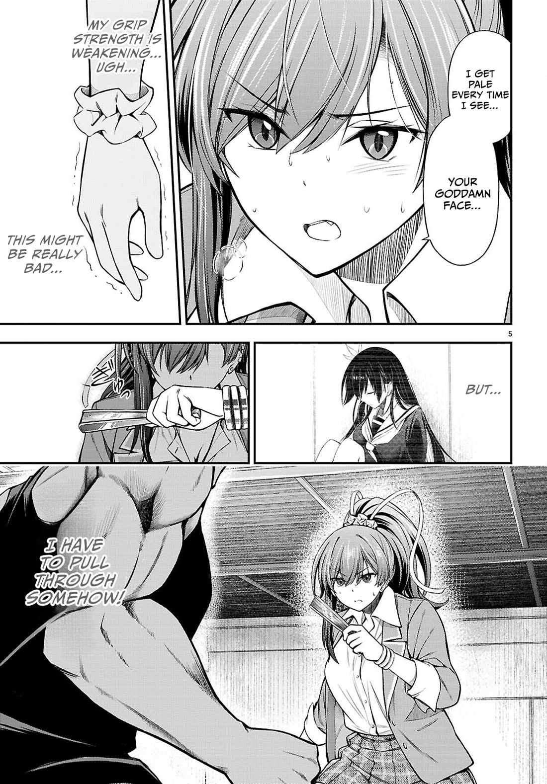 The Story of Being Taught How to Fight by a Delinquent Gyaru chapter 10 page 5
