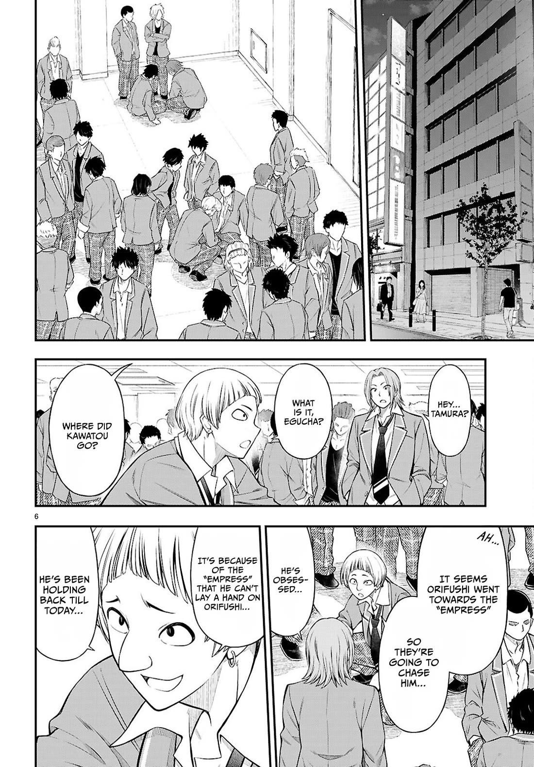 The Story of Being Taught How to Fight by a Delinquent Gyaru chapter 10 page 6