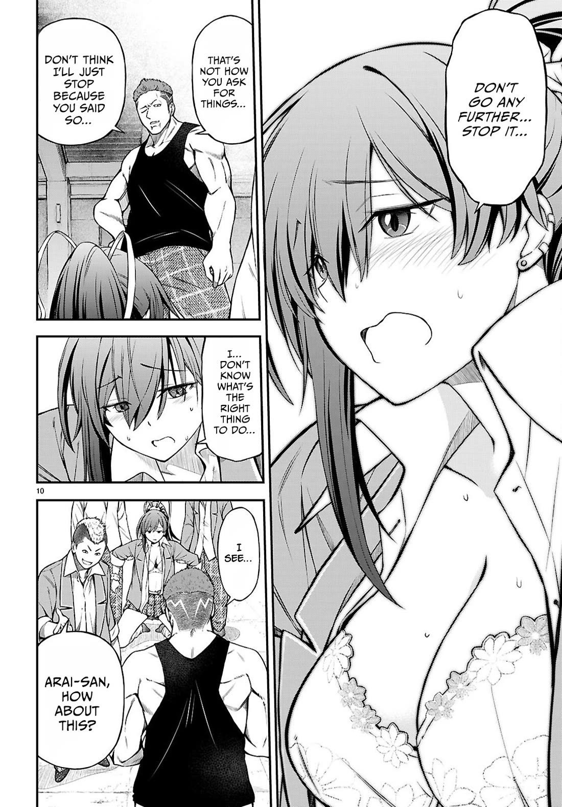 The Story of Being Taught How to Fight by a Delinquent Gyaru chapter 11 page 10