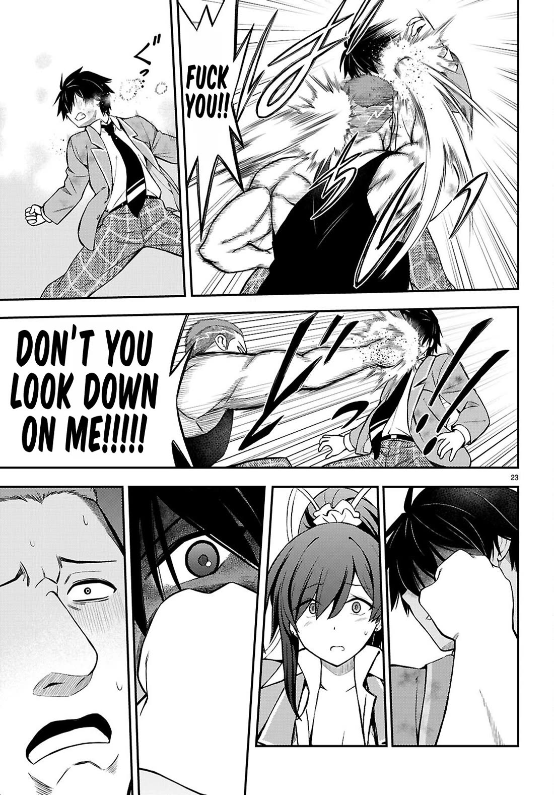 The Story of Being Taught How to Fight by a Delinquent Gyaru chapter 11 page 23