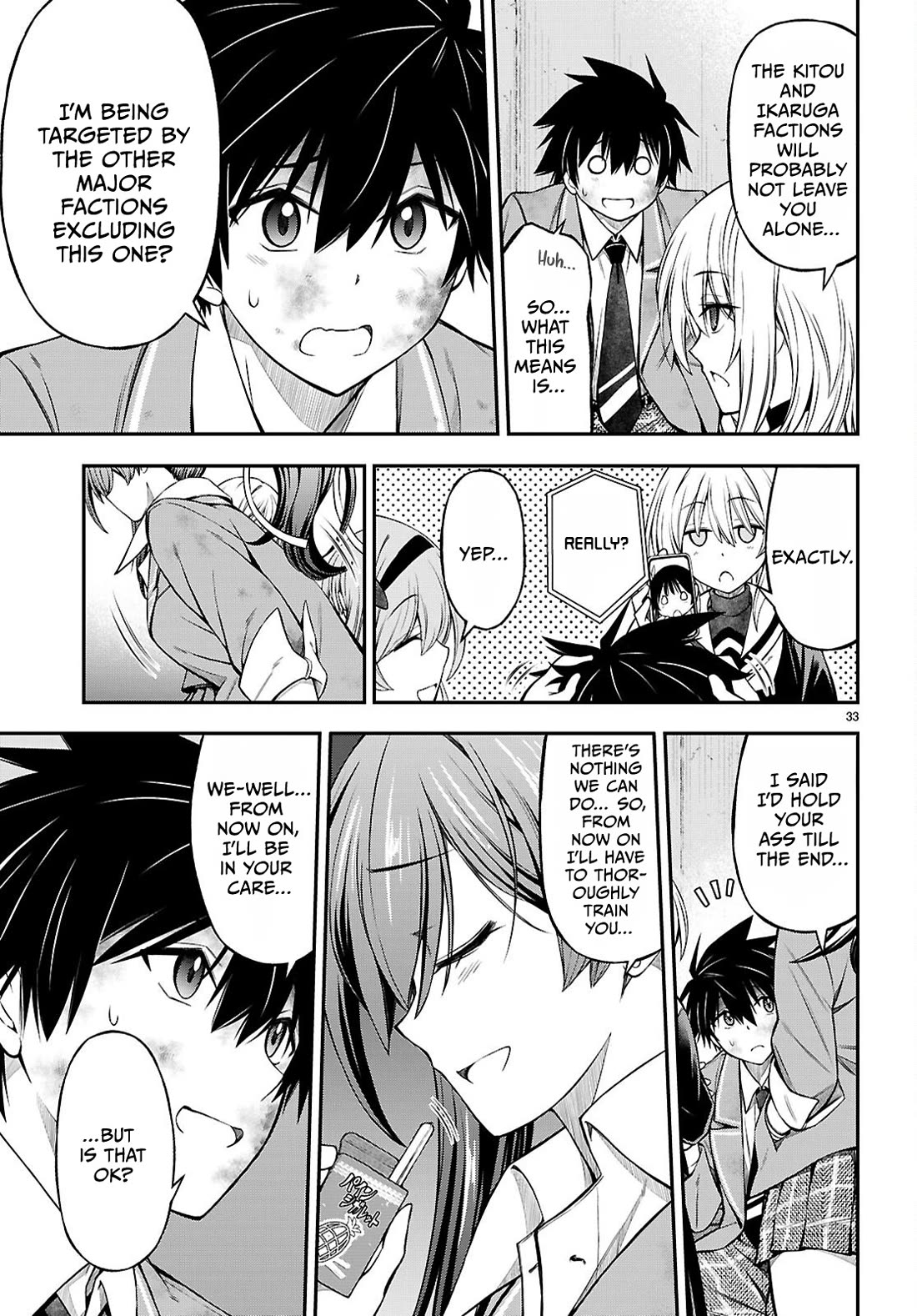 The Story of Being Taught How to Fight by a Delinquent Gyaru chapter 11 page 31