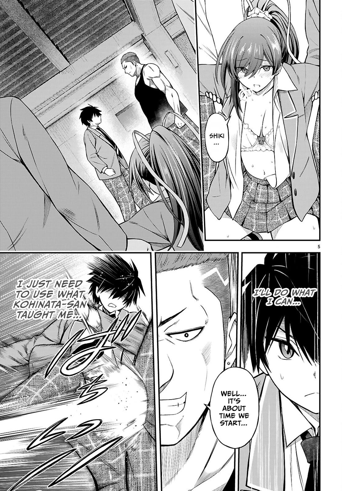 The Story of Being Taught How to Fight by a Delinquent Gyaru chapter 11 page 5