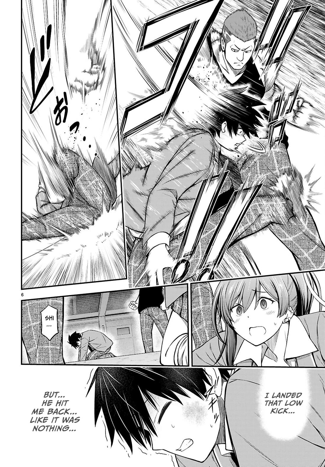 The Story of Being Taught How to Fight by a Delinquent Gyaru chapter 11 page 6