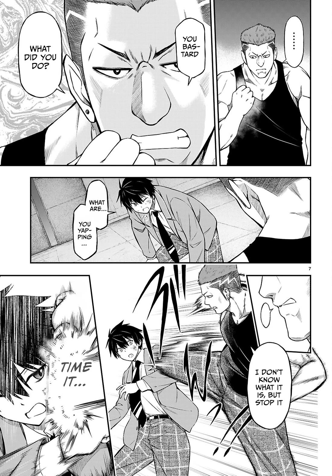 The Story of Being Taught How to Fight by a Delinquent Gyaru chapter 11 page 7