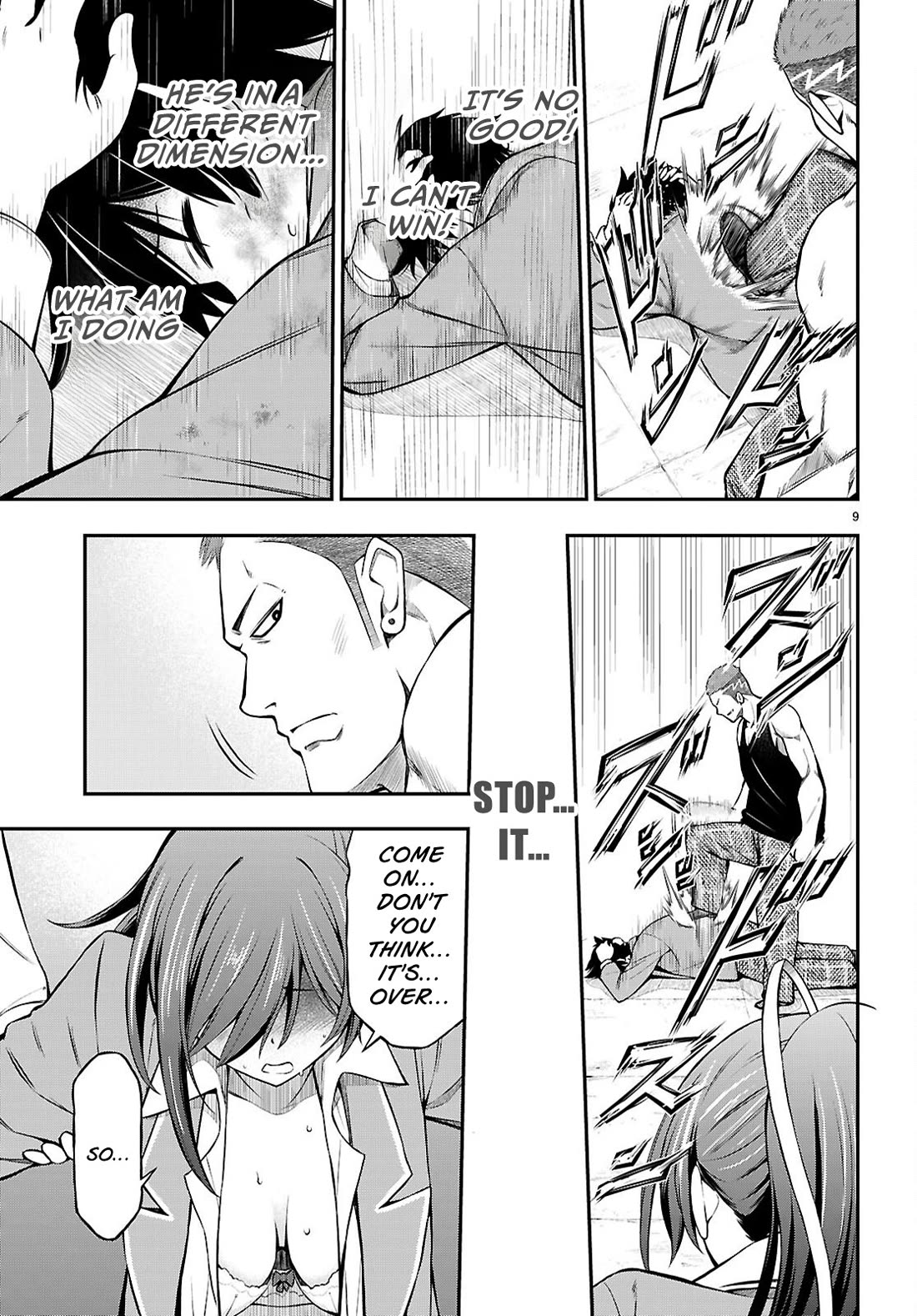 The Story of Being Taught How to Fight by a Delinquent Gyaru chapter 11 page 9