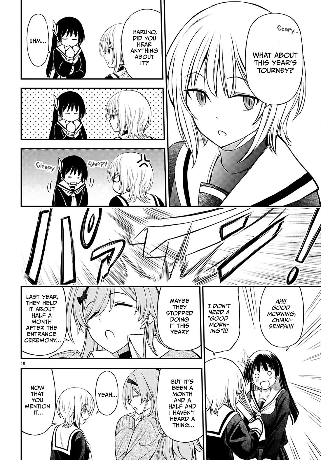 The Story of Being Taught How to Fight by a Delinquent Gyaru chapter 12 page 16