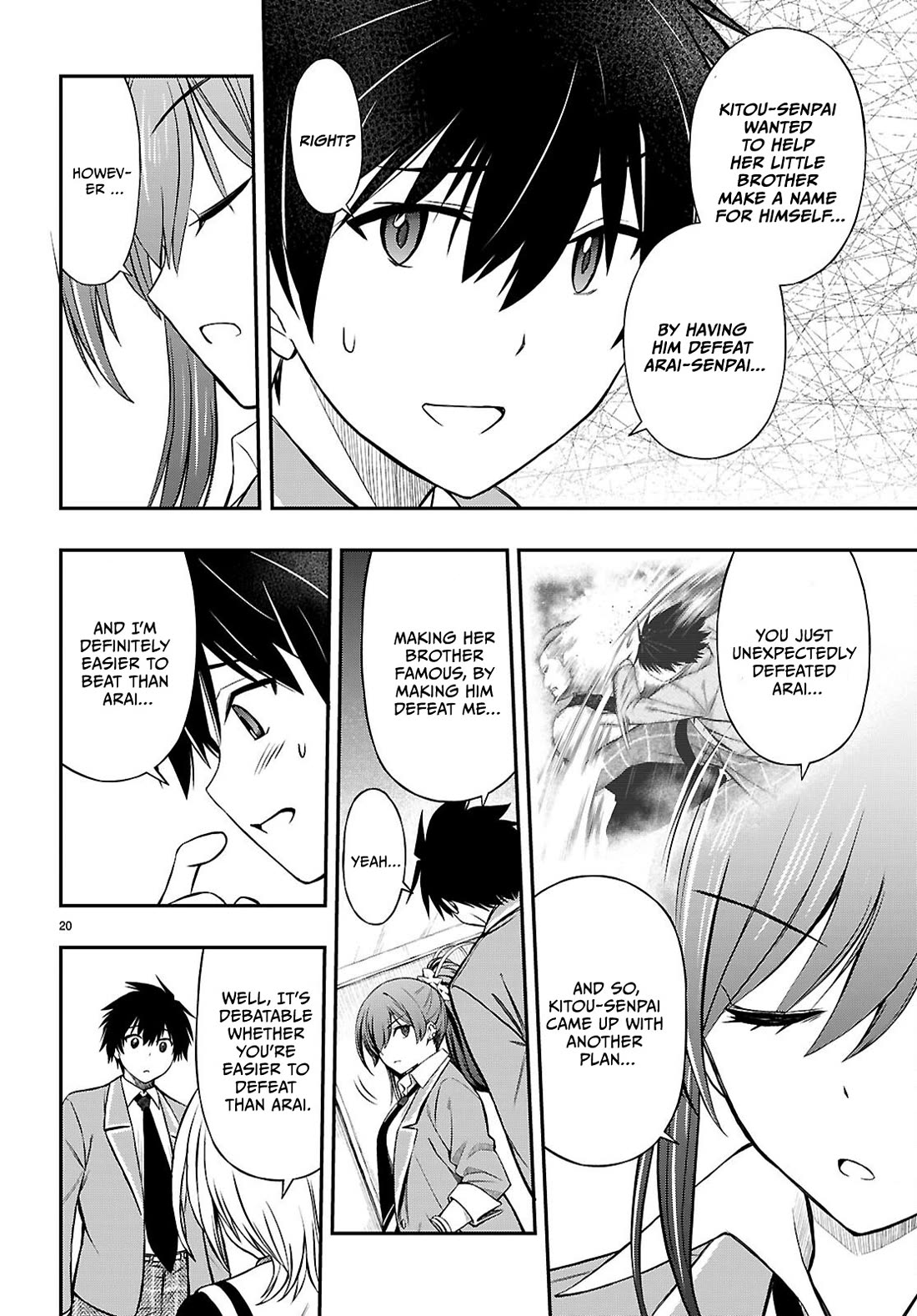 The Story of Being Taught How to Fight by a Delinquent Gyaru chapter 12 page 20