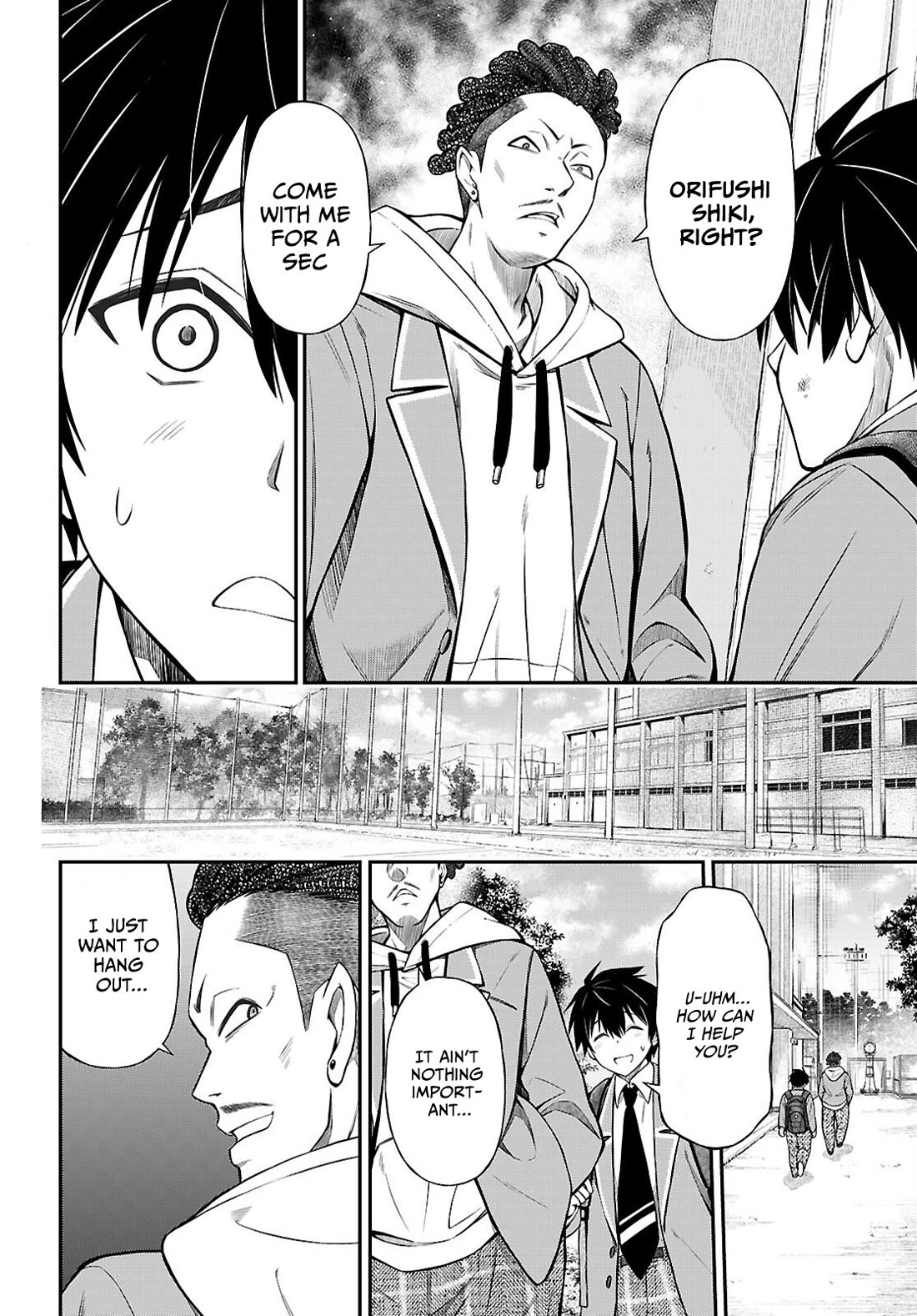 The Story of Being Taught How to Fight by a Delinquent Gyaru chapter 12 page 4