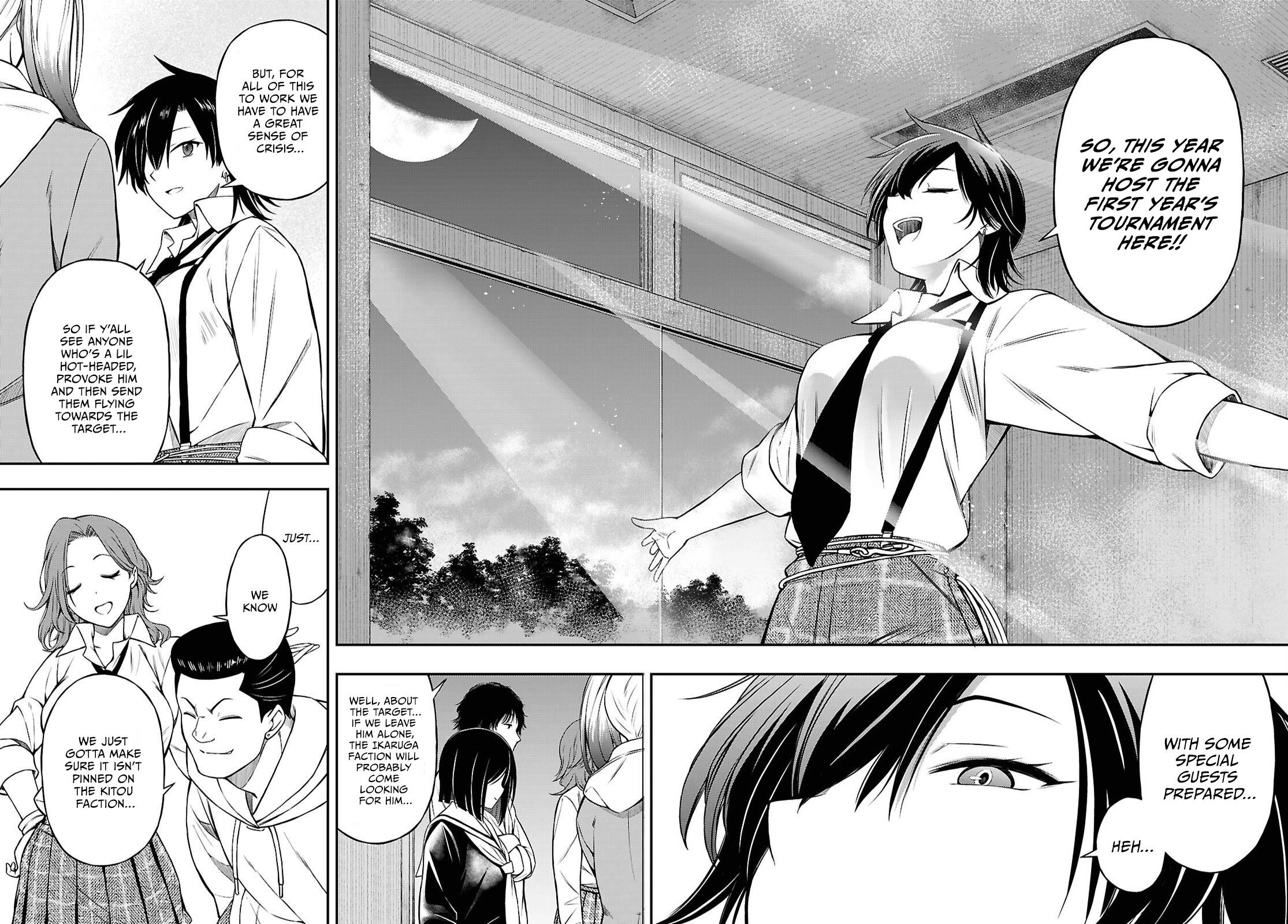 The Story of Being Taught How to Fight by a Delinquent Gyaru chapter 13 page 11