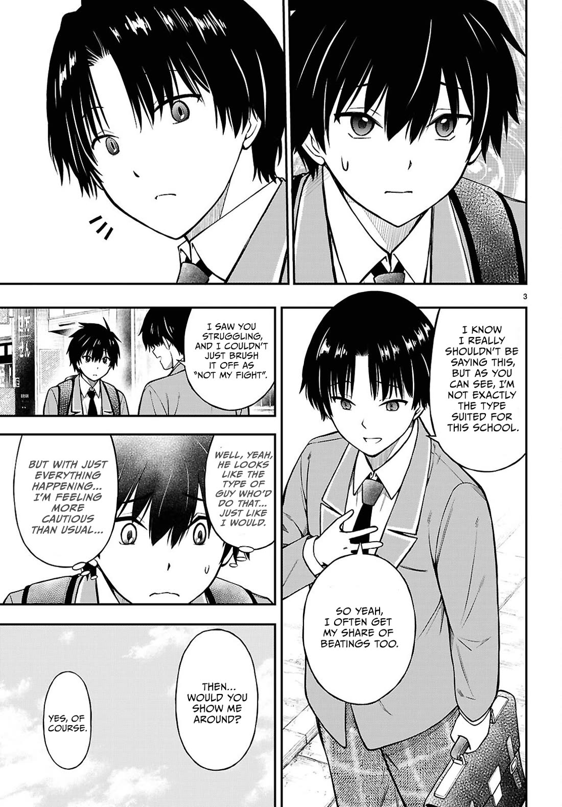 The Story of Being Taught How to Fight by a Delinquent Gyaru chapter 13 page 3