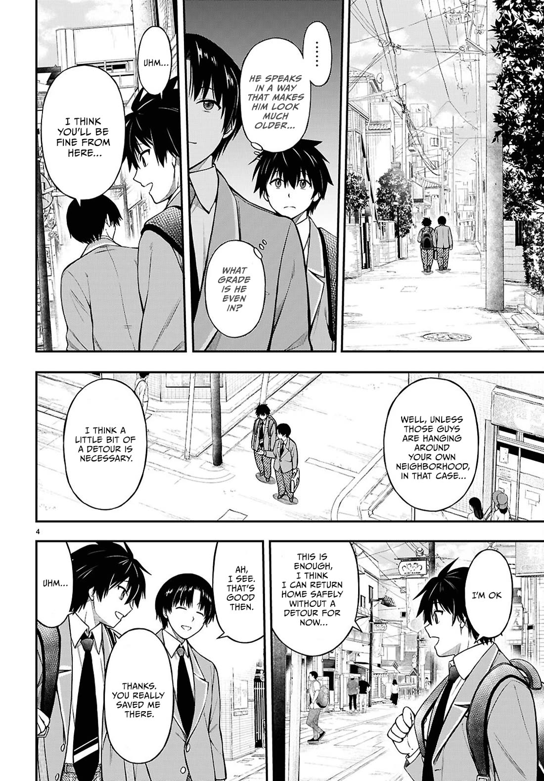 The Story of Being Taught How to Fight by a Delinquent Gyaru chapter 13 page 4