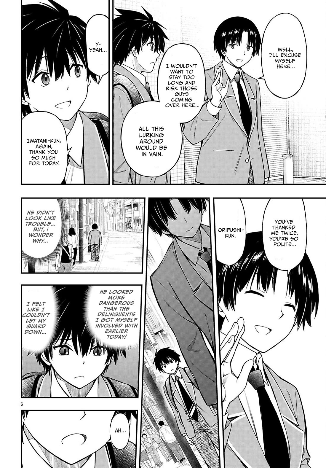 The Story of Being Taught How to Fight by a Delinquent Gyaru chapter 13 page 6