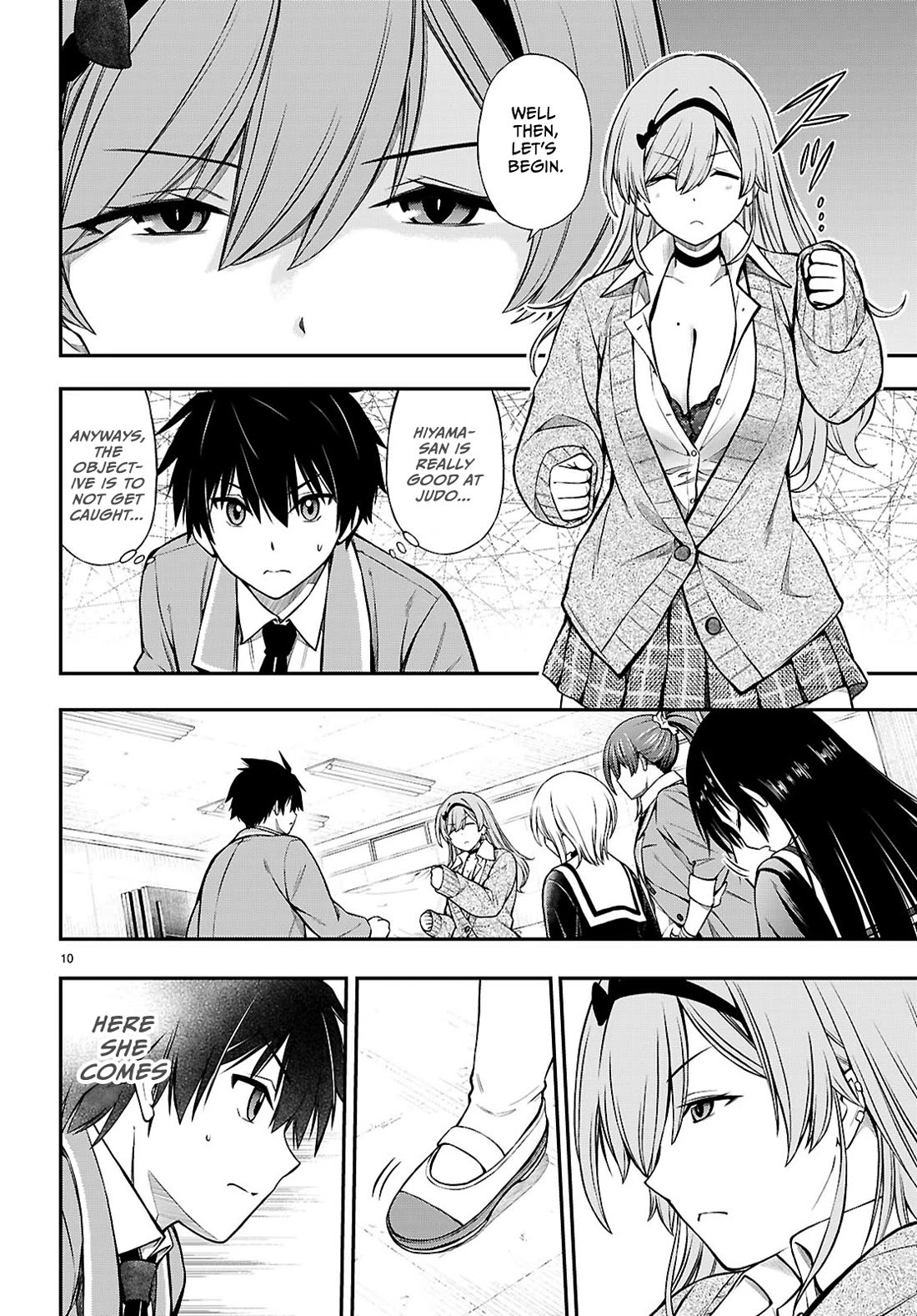 The Story of Being Taught How to Fight by a Delinquent Gyaru chapter 14 page 10