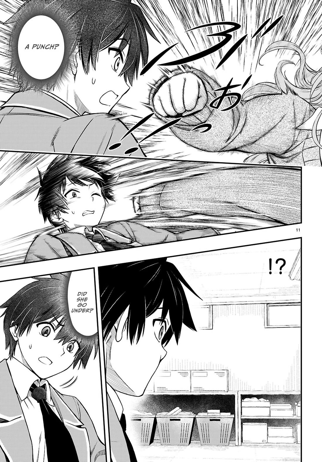 The Story of Being Taught How to Fight by a Delinquent Gyaru chapter 14 page 11