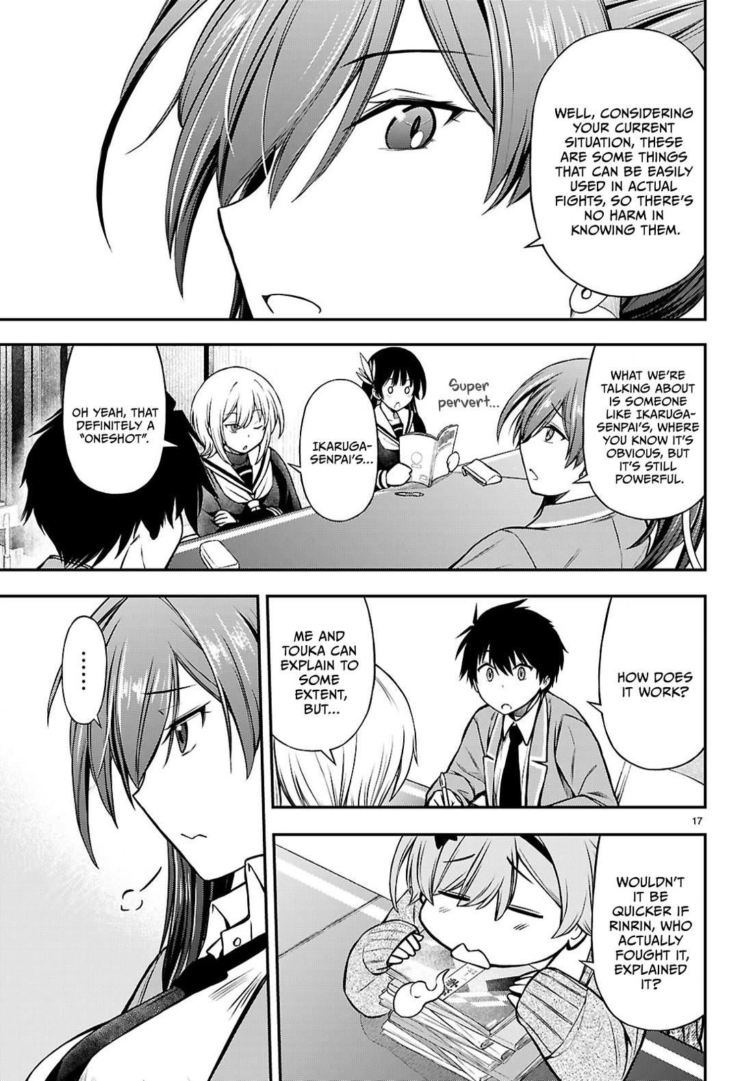 The Story of Being Taught How to Fight by a Delinquent Gyaru chapter 14 page 17