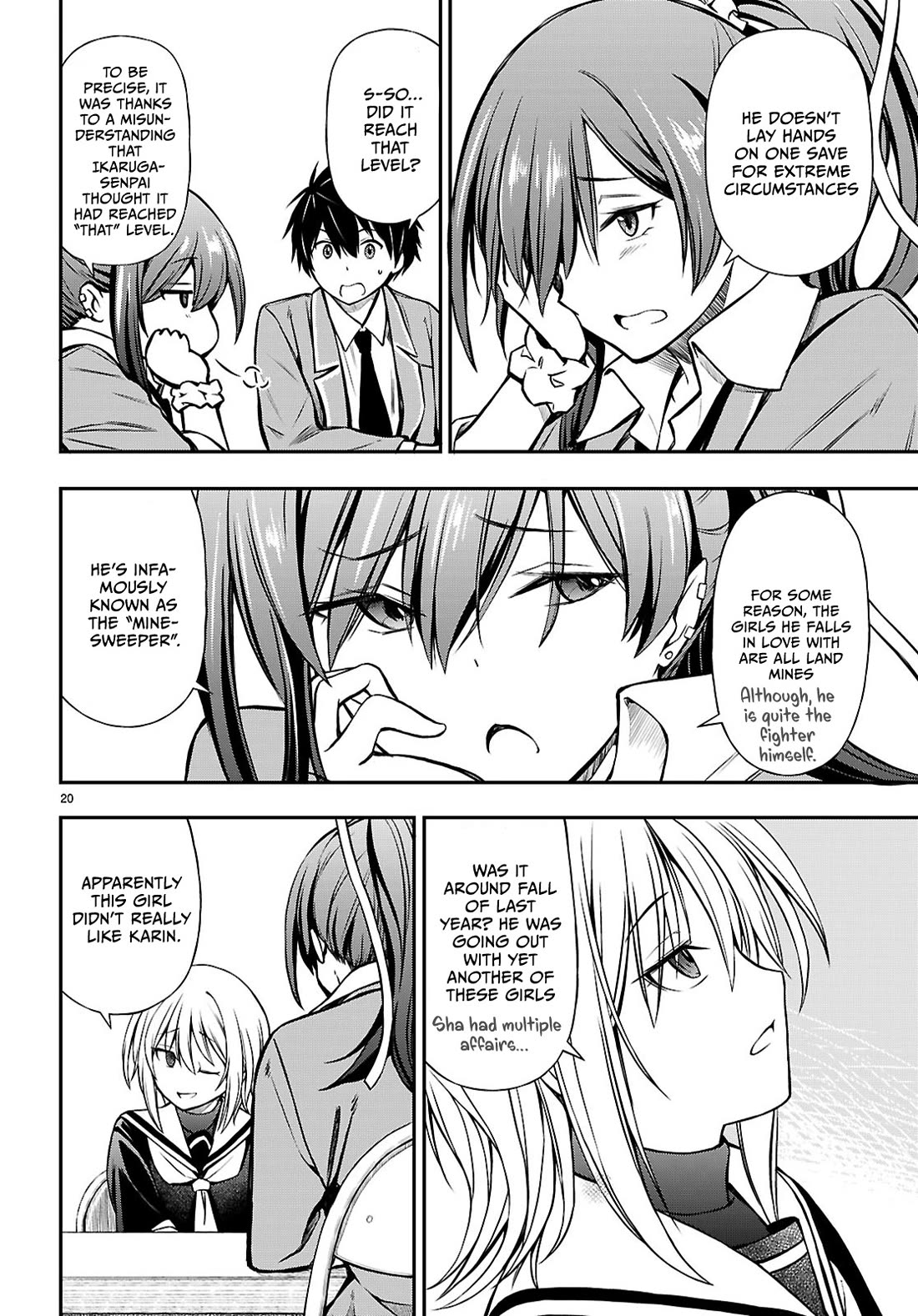 The Story of Being Taught How to Fight by a Delinquent Gyaru chapter 14 page 20