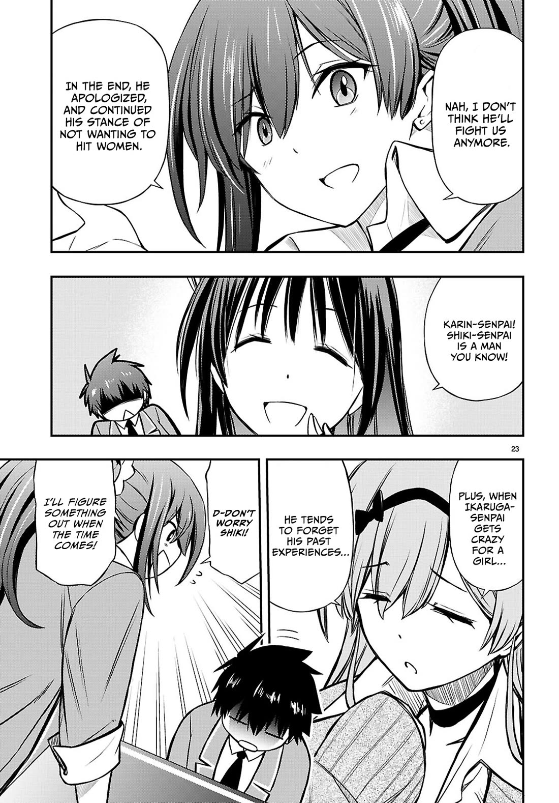 The Story of Being Taught How to Fight by a Delinquent Gyaru chapter 14 page 23