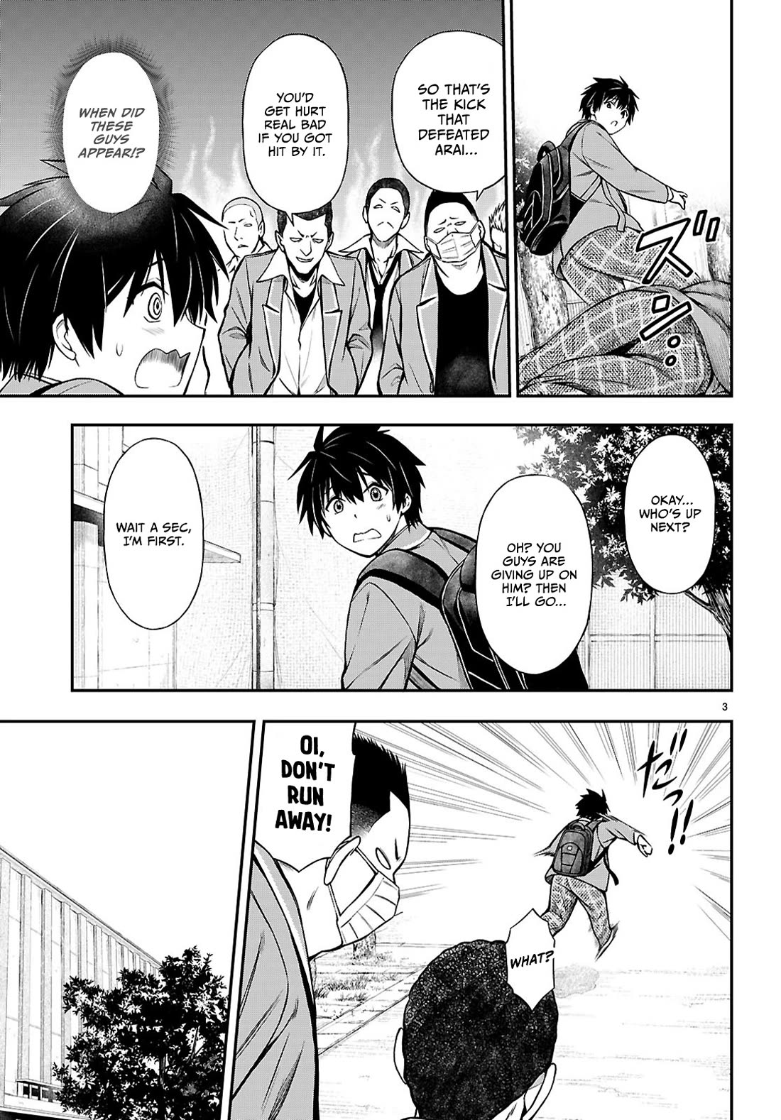 The Story of Being Taught How to Fight by a Delinquent Gyaru chapter 14 page 3