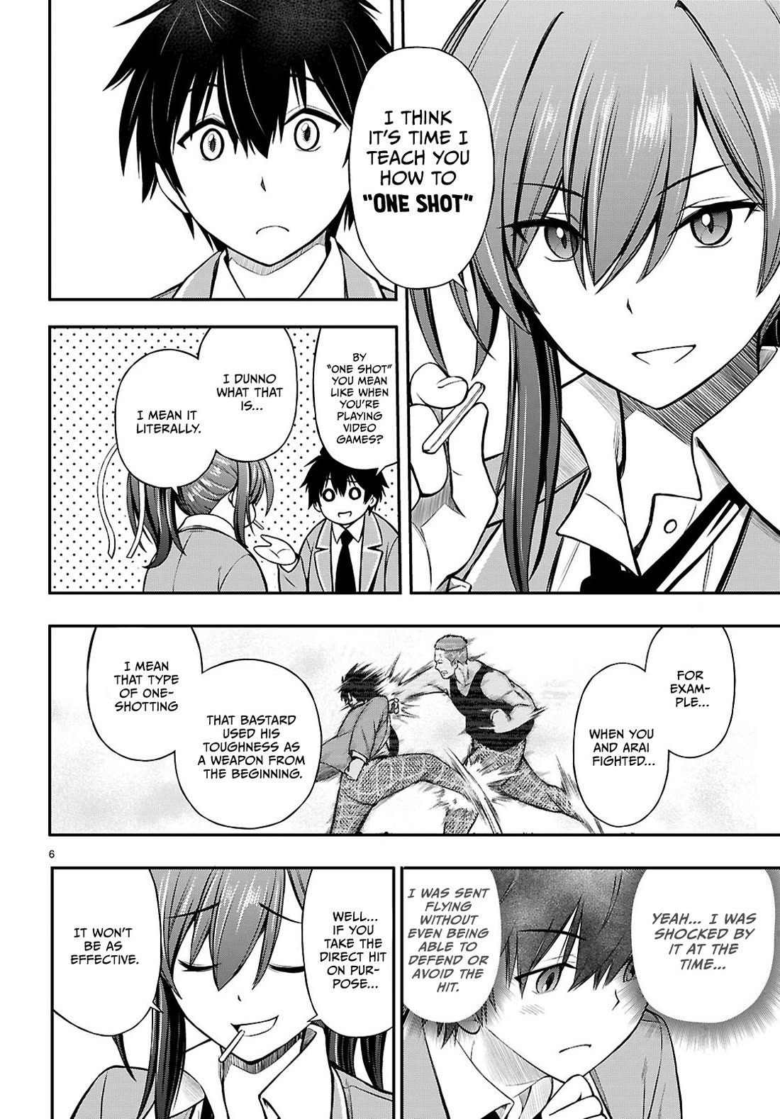 The Story of Being Taught How to Fight by a Delinquent Gyaru chapter 14 page 6