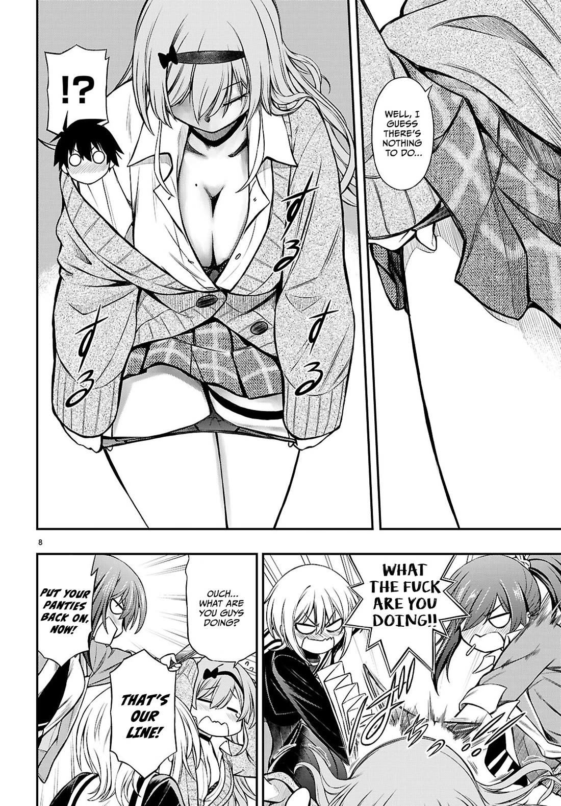 The Story of Being Taught How to Fight by a Delinquent Gyaru chapter 14 page 8