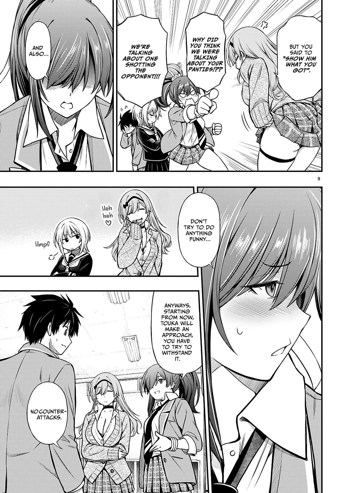 The Story of Being Taught How to Fight by a Delinquent Gyaru chapter 14 page 9