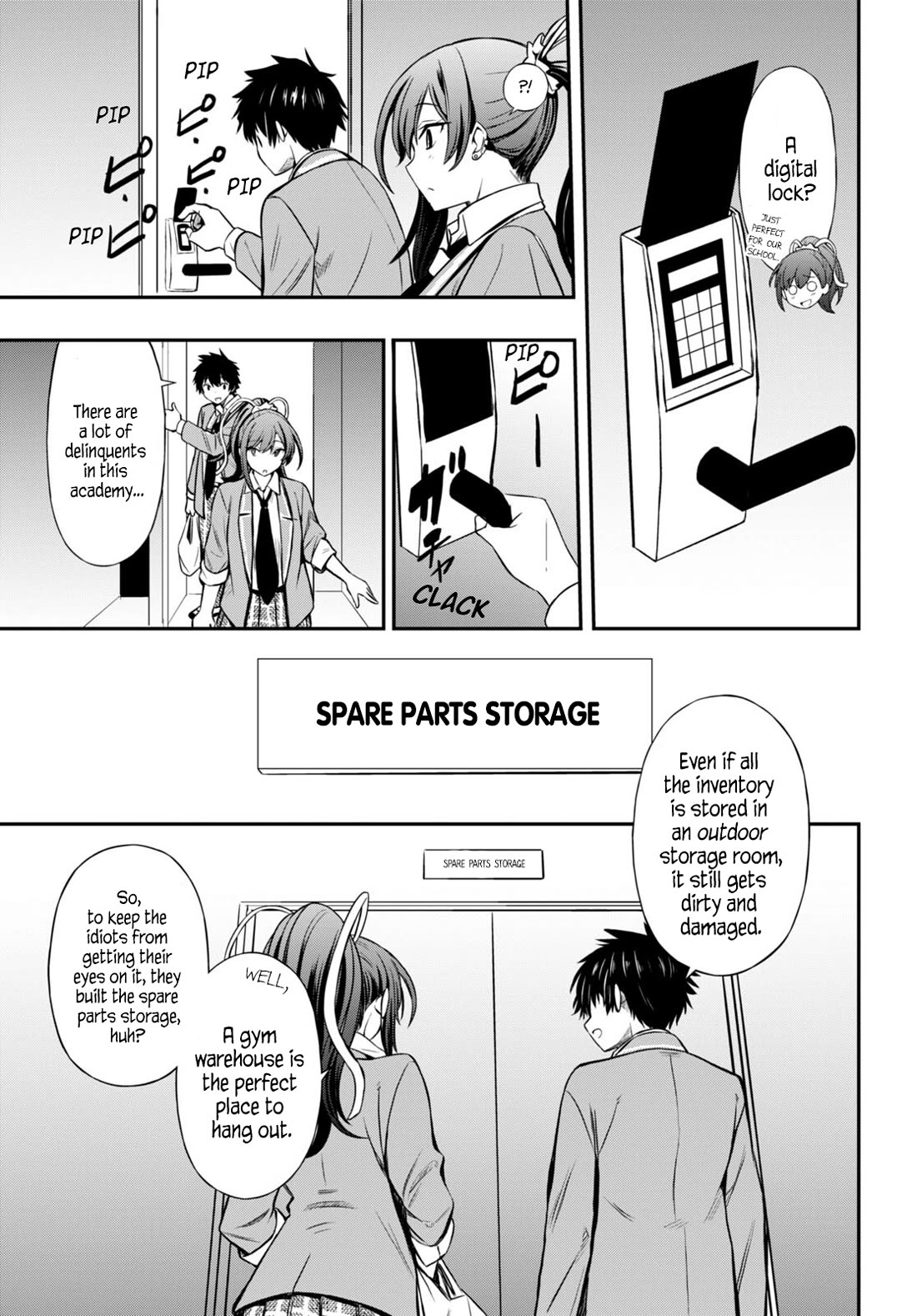 The Story of Being Taught How to Fight by a Delinquent Gyaru chapter 2 page 20