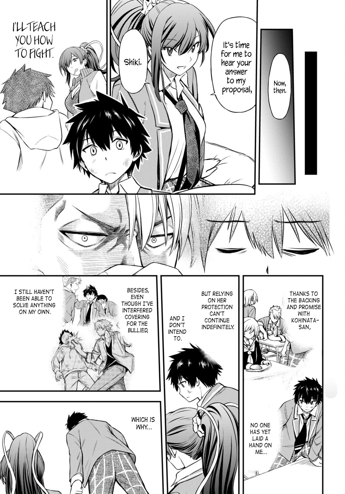 The Story of Being Taught How to Fight by a Delinquent Gyaru chapter 2 page 25