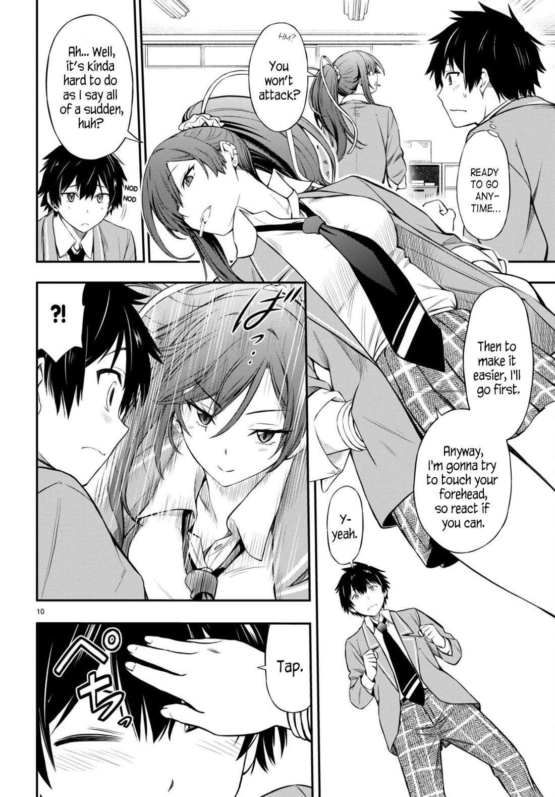 The Story of Being Taught How to Fight by a Delinquent Gyaru chapter 3 page 10