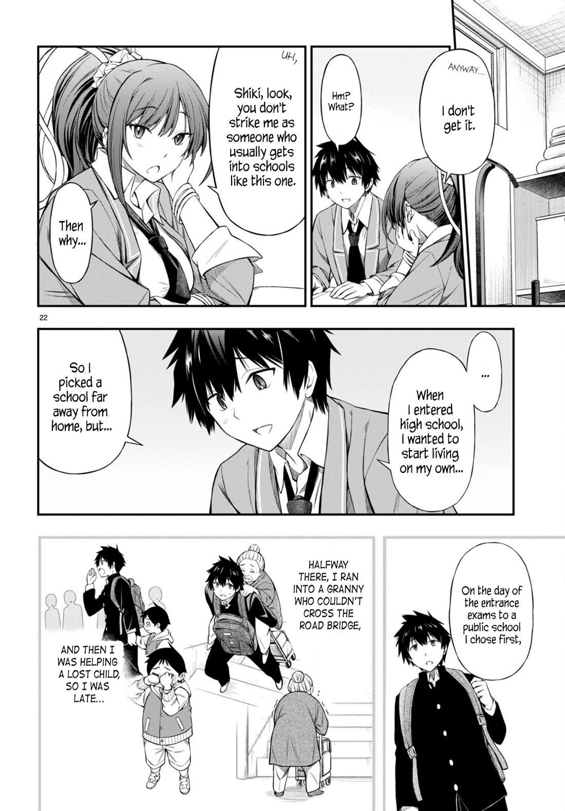 The Story of Being Taught How to Fight by a Delinquent Gyaru chapter 3 page 22
