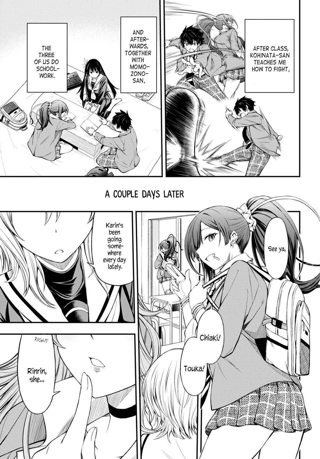 The Story of Being Taught How to Fight by a Delinquent Gyaru chapter 3 page 25
