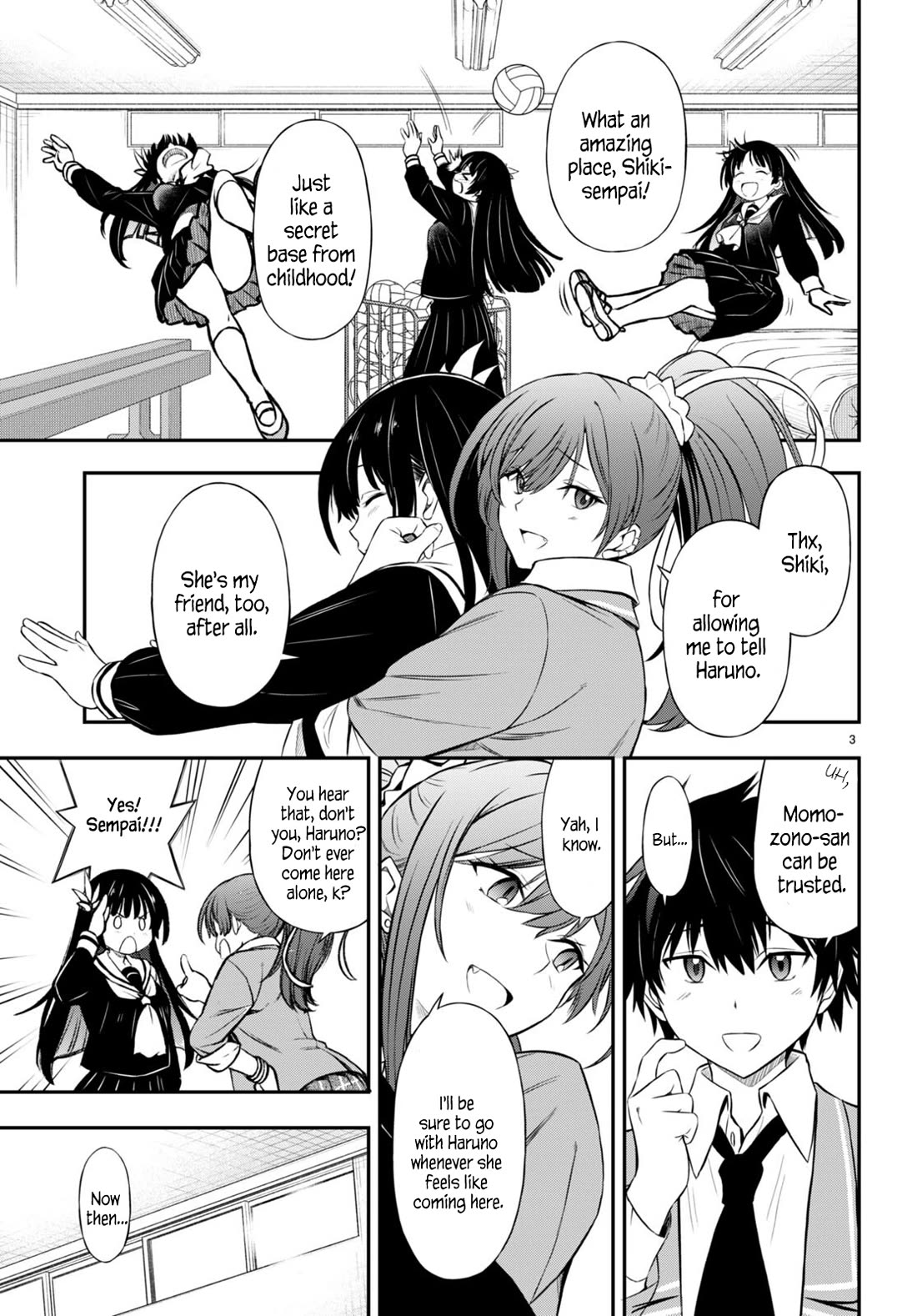 The Story of Being Taught How to Fight by a Delinquent Gyaru chapter 3 page 3