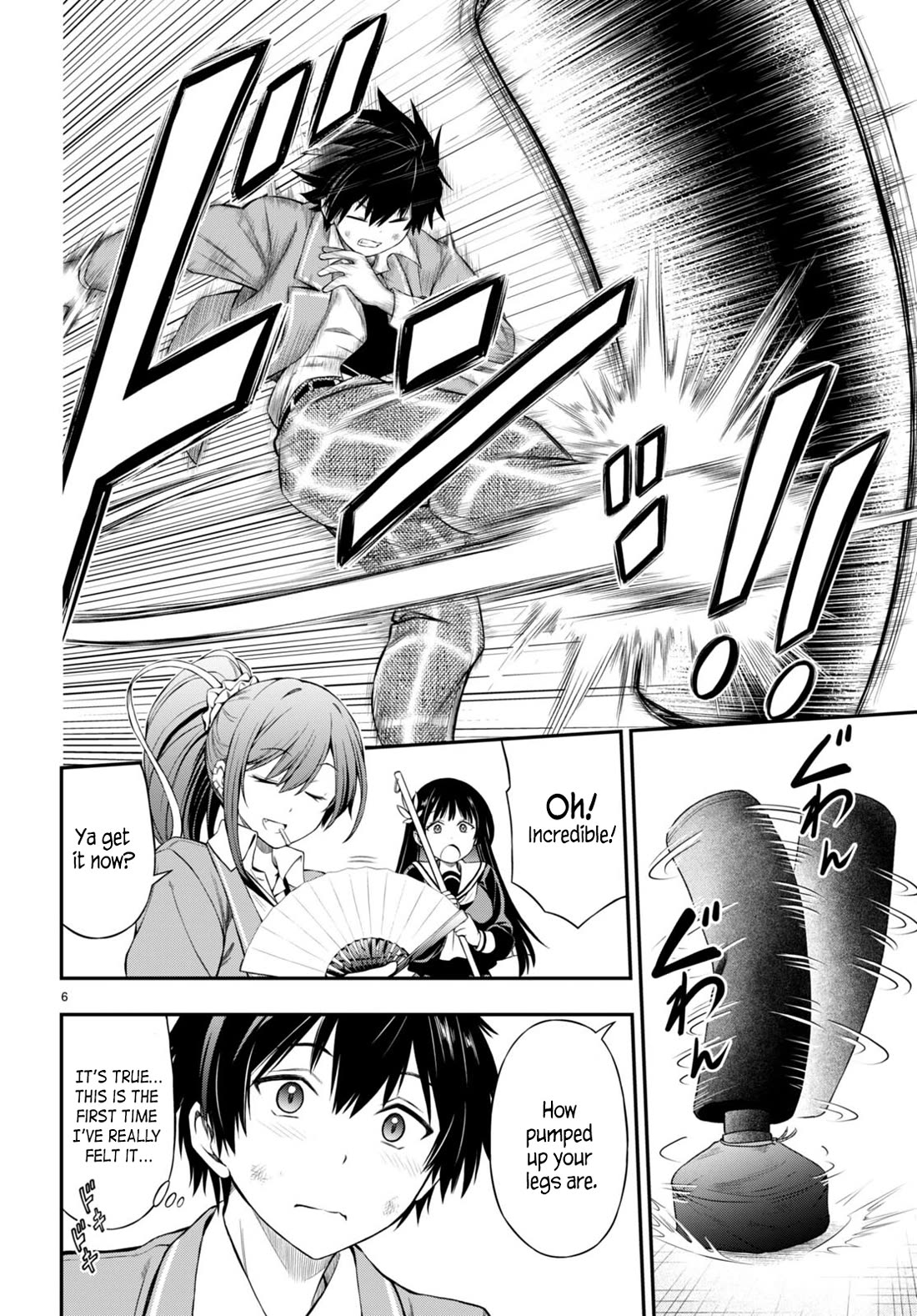 The Story of Being Taught How to Fight by a Delinquent Gyaru chapter 3 page 6
