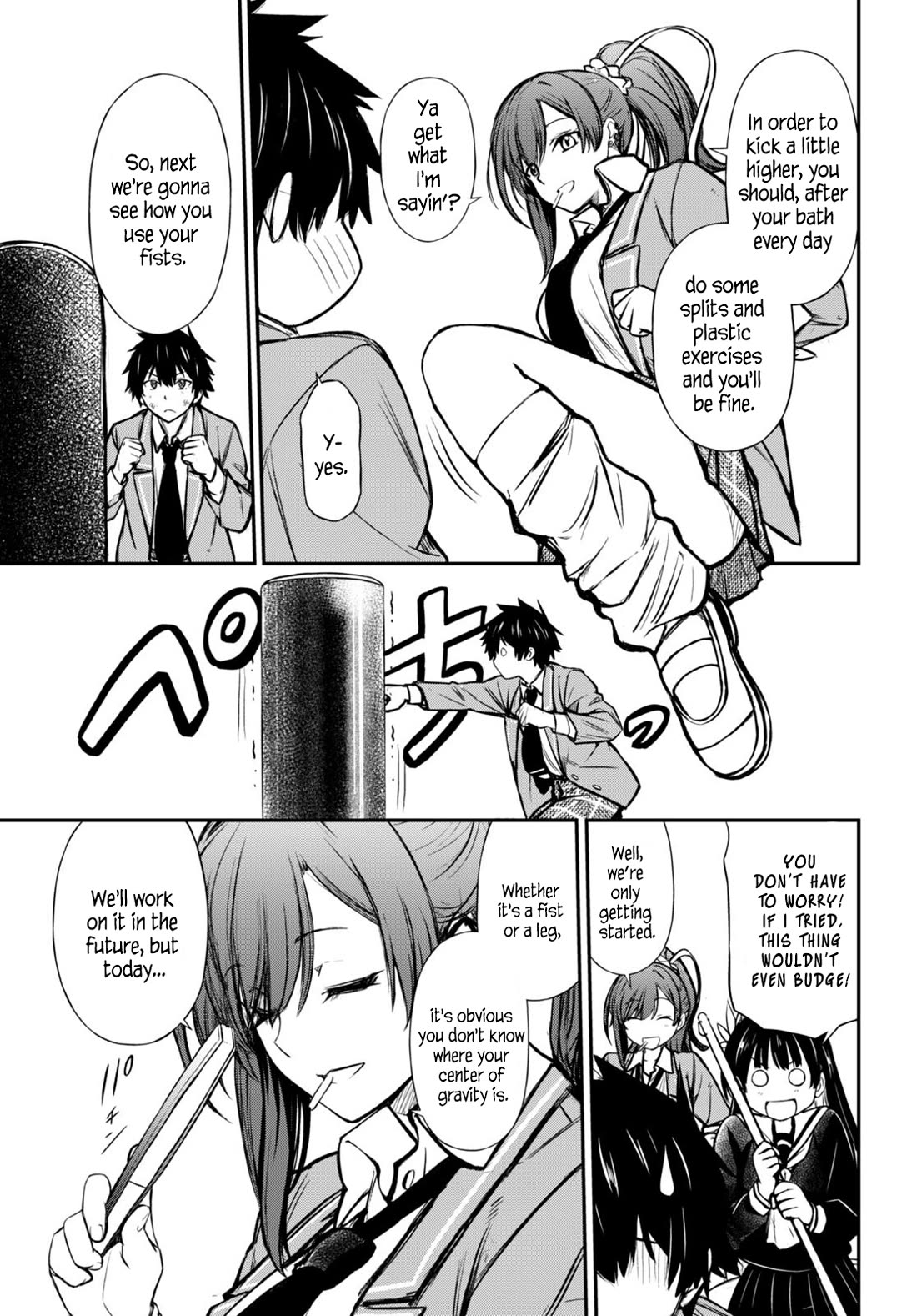 The Story of Being Taught How to Fight by a Delinquent Gyaru chapter 3 page 7