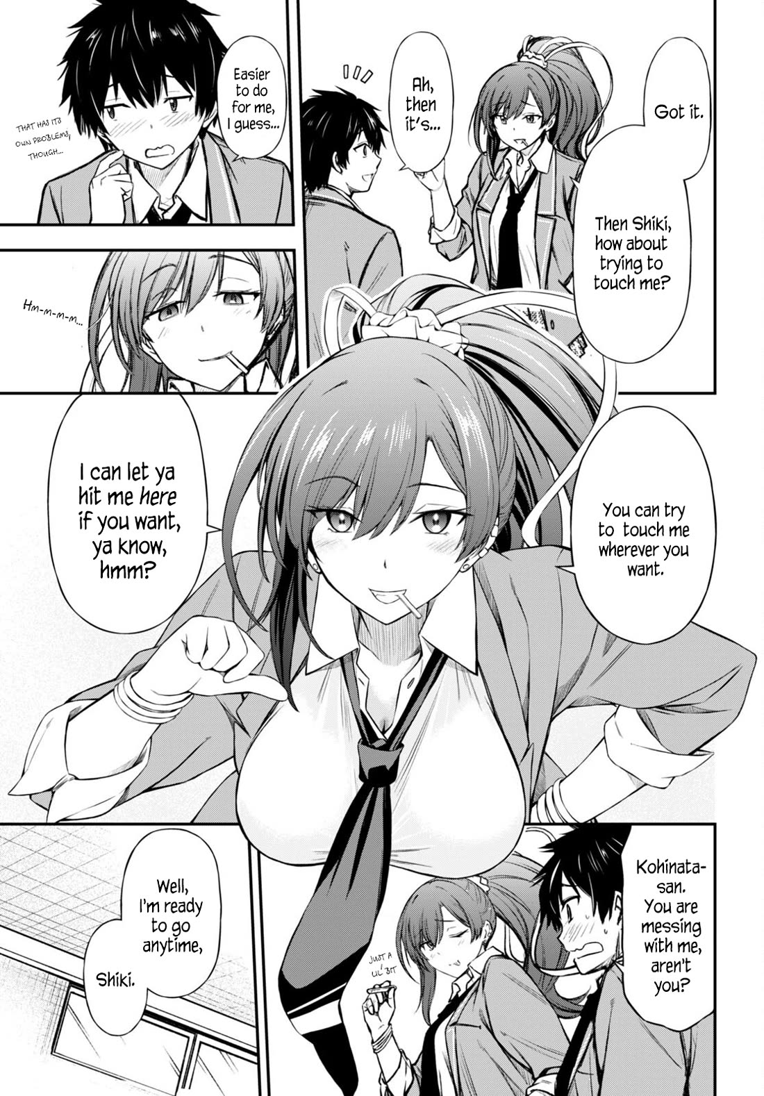 The Story of Being Taught How to Fight by a Delinquent Gyaru chapter 3 page 9