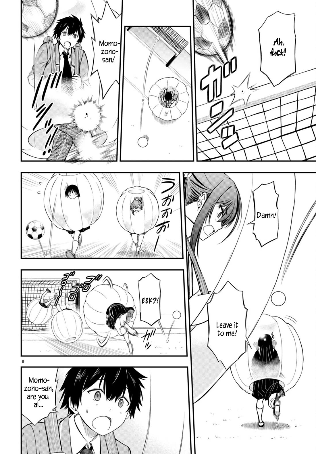 The Story of Being Taught How to Fight by a Delinquent Gyaru chapter 4 page 8