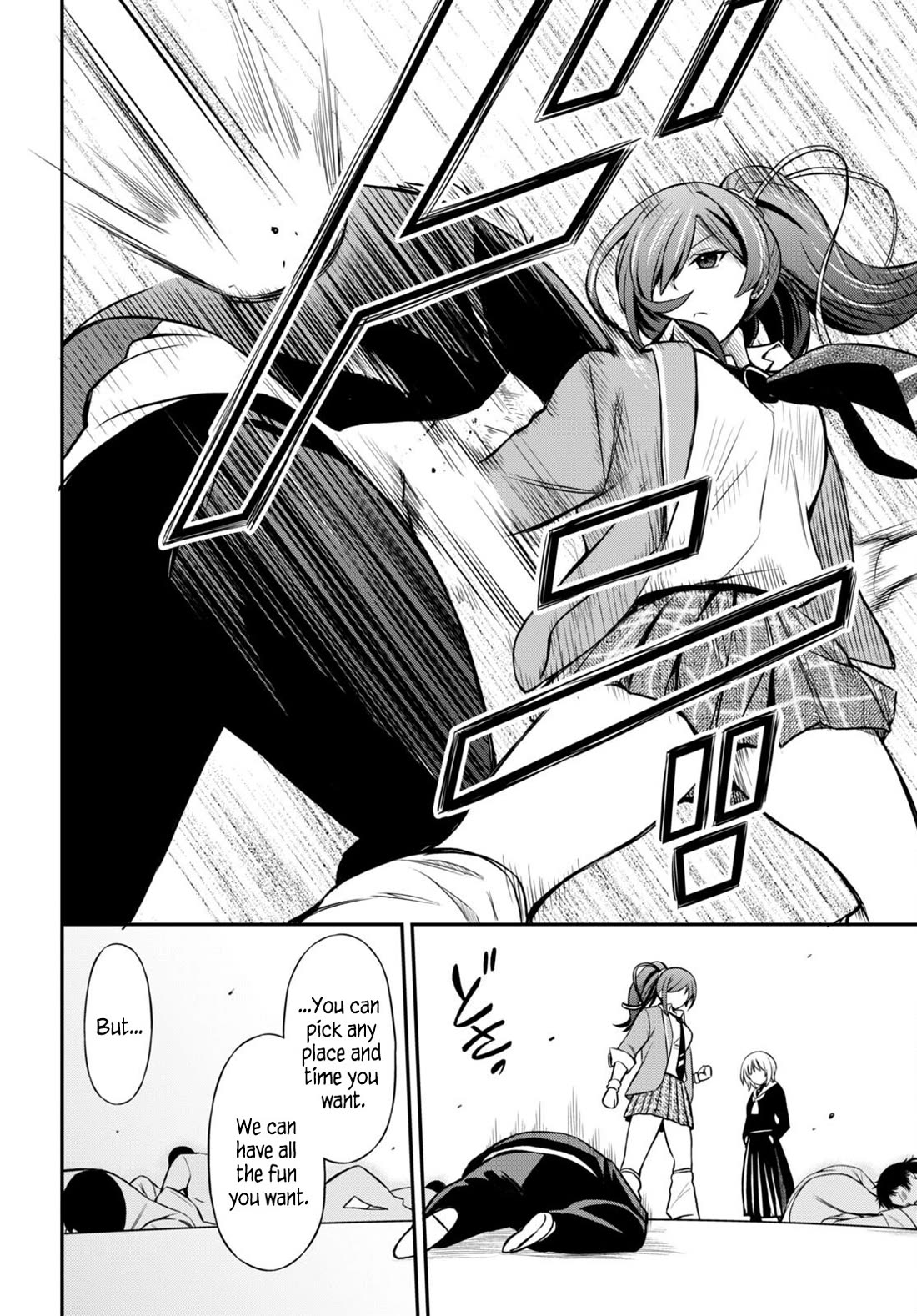 The Story of Being Taught How to Fight by a Delinquent Gyaru chapter 5 page 17