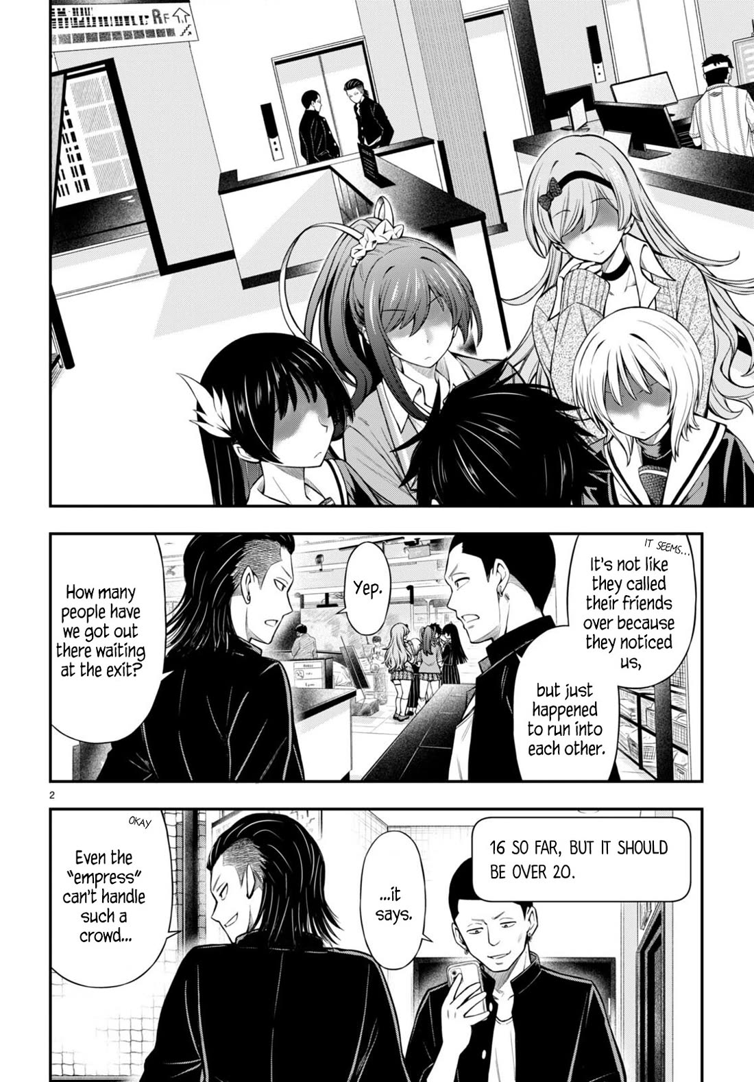 The Story of Being Taught How to Fight by a Delinquent Gyaru chapter 5 page 2