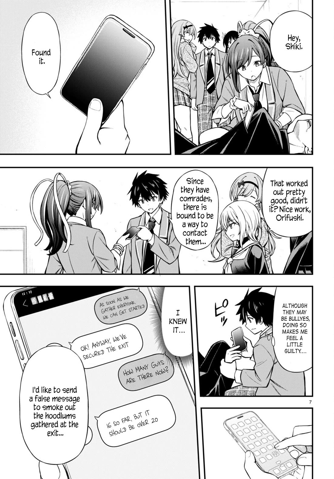 The Story of Being Taught How to Fight by a Delinquent Gyaru chapter 5 page 7