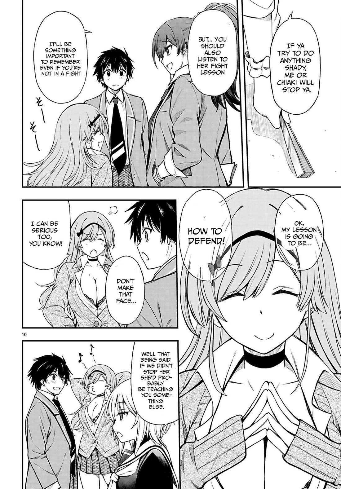 The Story of Being Taught How to Fight by a Delinquent Gyaru chapter 6 page 11