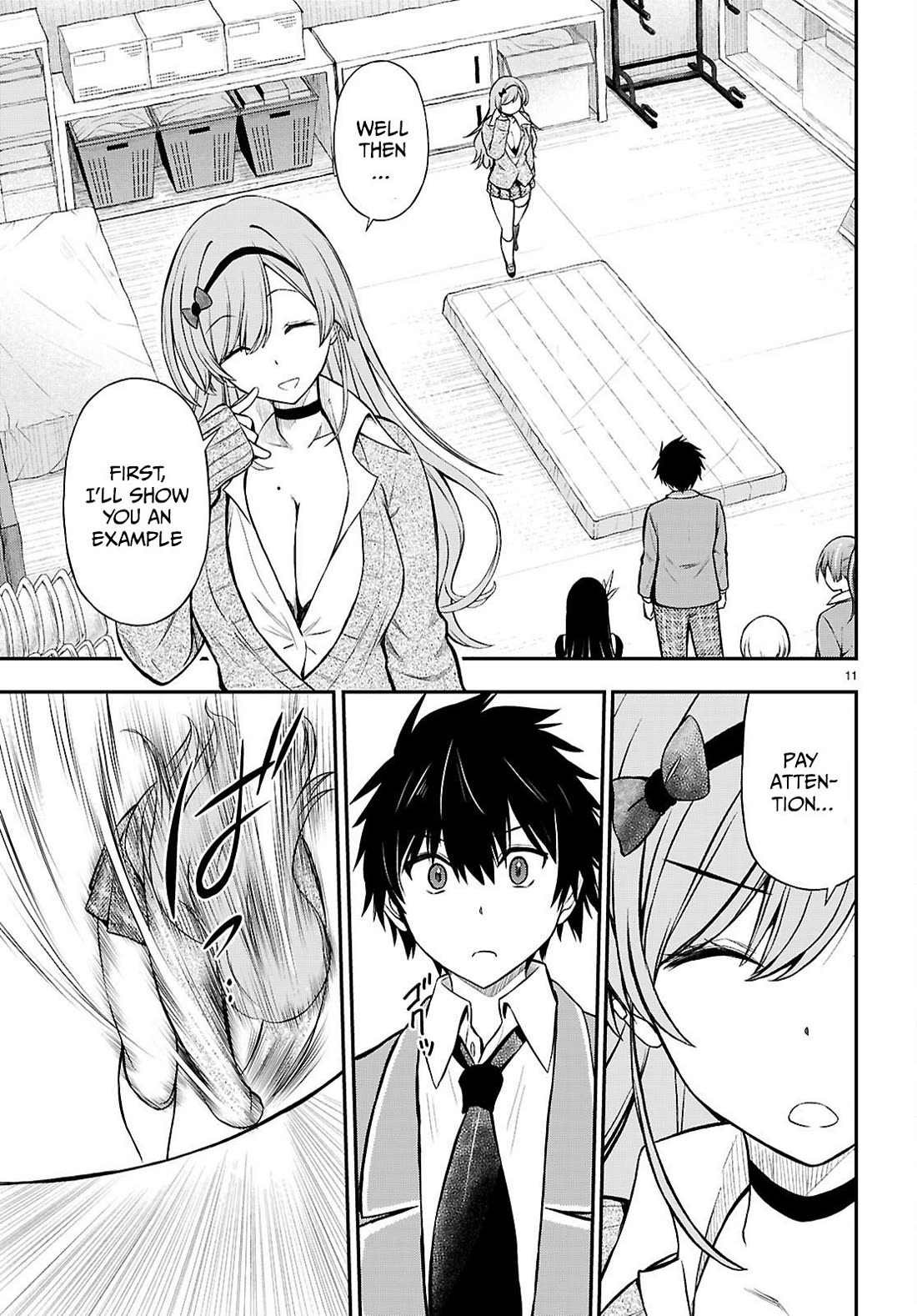 The Story of Being Taught How to Fight by a Delinquent Gyaru chapter 6 page 12