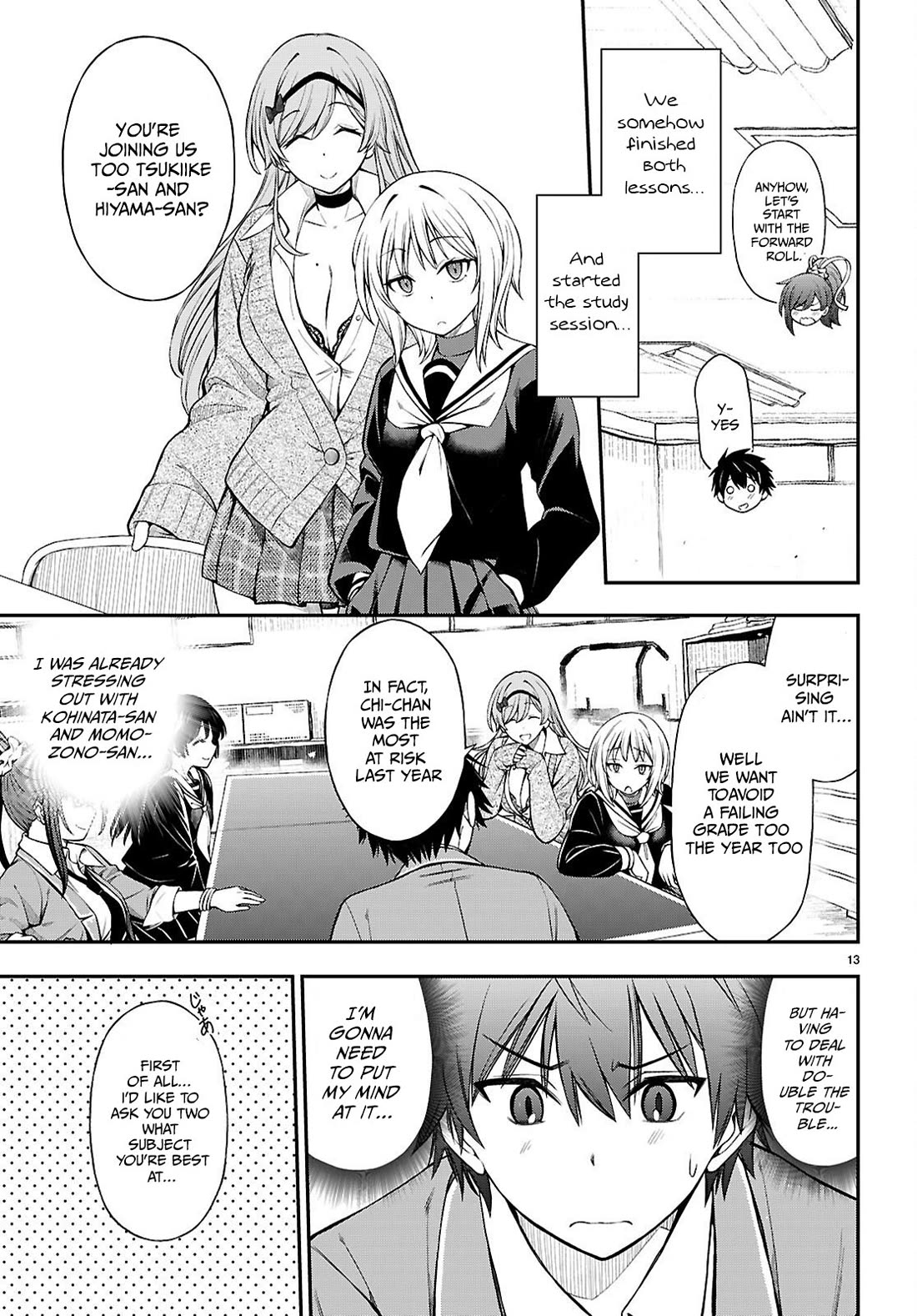 The Story of Being Taught How to Fight by a Delinquent Gyaru chapter 6 page 14