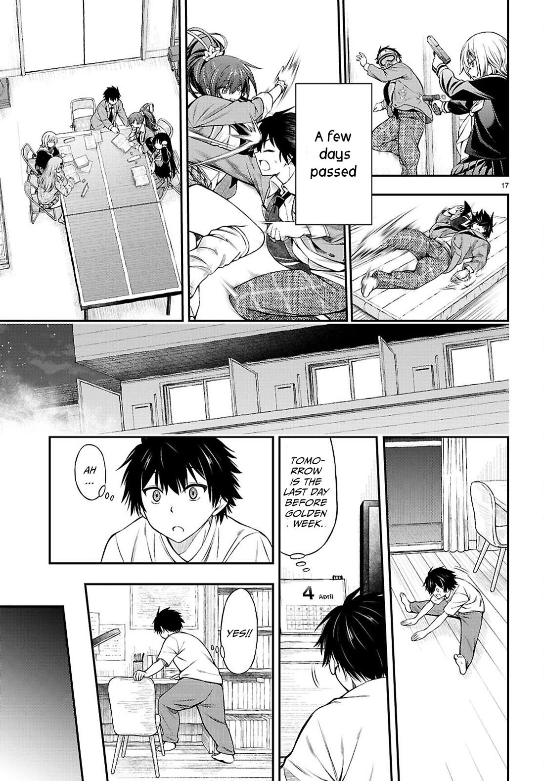 The Story of Being Taught How to Fight by a Delinquent Gyaru chapter 6 page 18